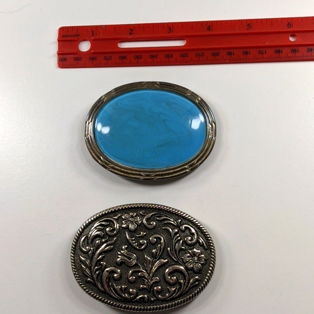 Belt buckle set